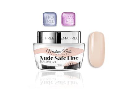 modena nude safe line builder gel 30g 02