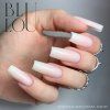 blulou milky finish top gel no wipe 9ml 02