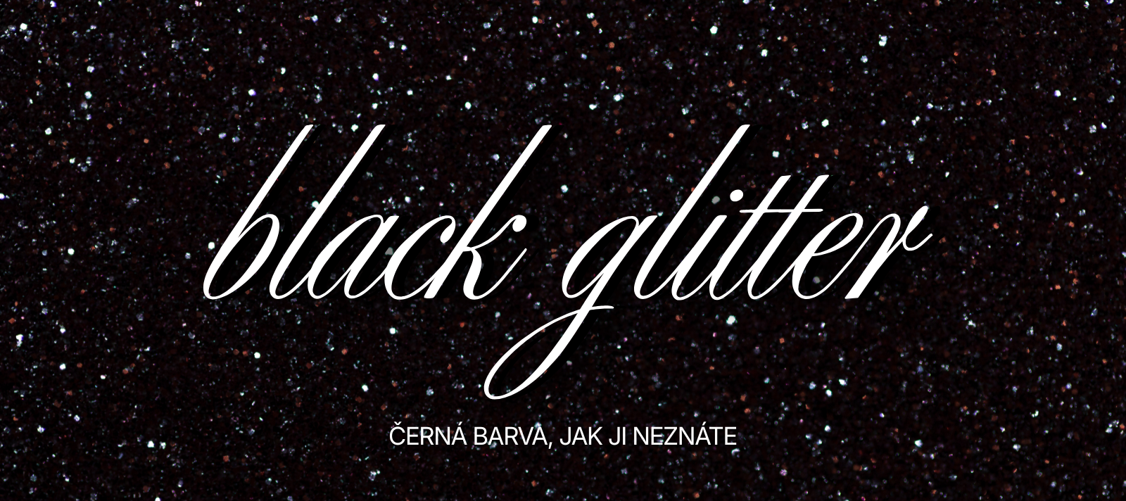 Nová kolekce černých třpytivých Overlac odstínů