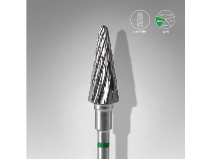 deliashop sk staleks karbidovy brusny nadstavec cone green ft71g060 14