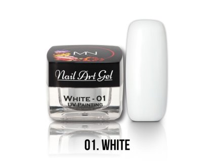 UV Painting Nail Art Gel 01 White