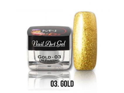 UV Painting Nail Art Gel 03 Gold