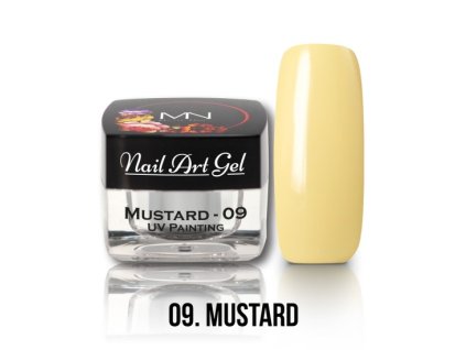 UV Painting Nail Art Gel 09 Mustard