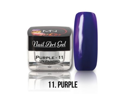UV Painting Nail Art Gel 11 Purple