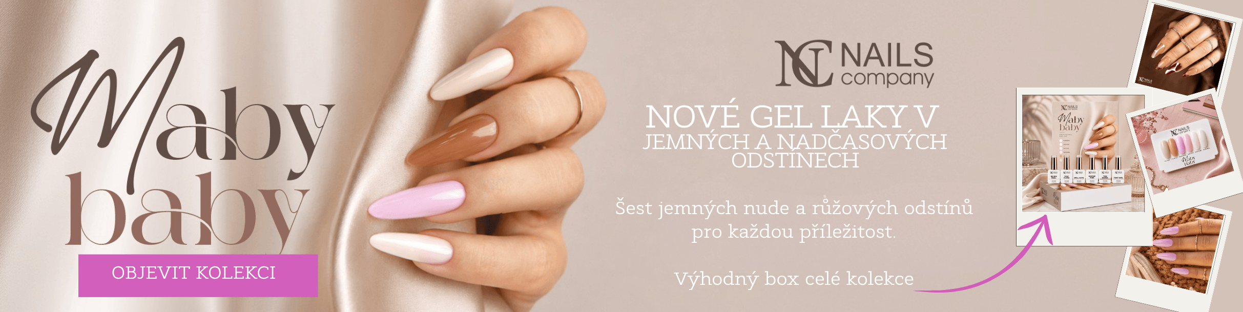 Hybridní UV lak -maby baby