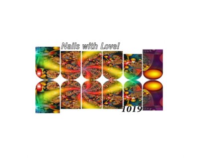 Slider nails with love! 1019