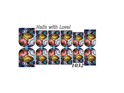 Slider nails with love! 1032