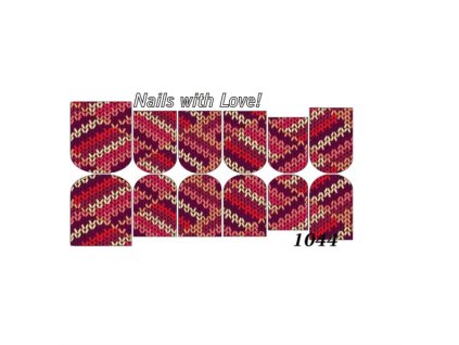 Slider nails with love! 1044