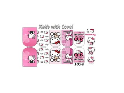 Slider nails with love! 1054