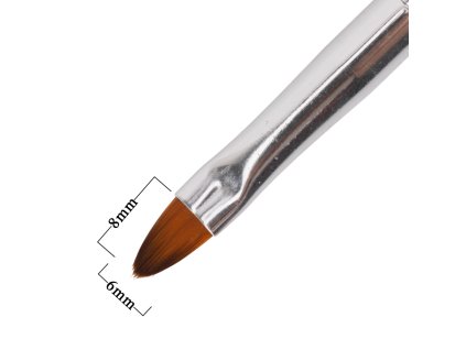 stětec ovalný 6mm pro gel