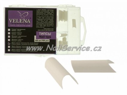 Nail tips VELENA/KODI  CLEAR 500ks/Box
