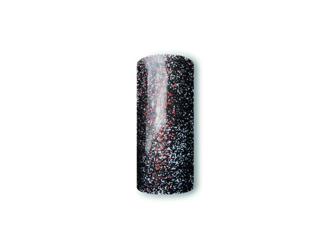 uv gel glitter  multimix black red 5ml