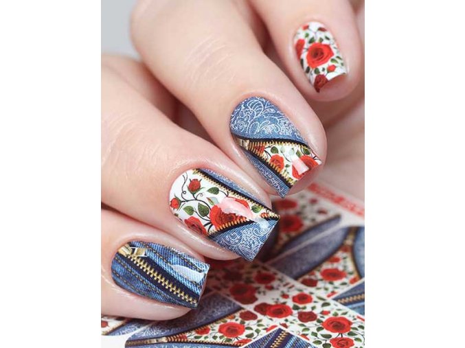 SLIDER NAIL ART 693