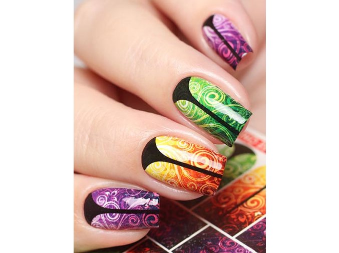 SLIDER NAIL ART  724