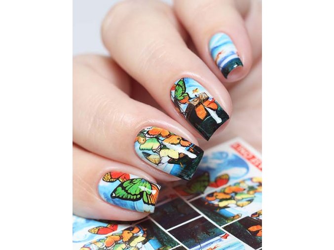 SLIDER NAIL ART 681