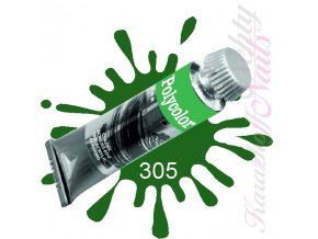 Akrylové barvy na nehty POLYCOLOR Brilliant Green Deep (305)