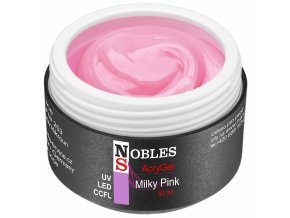acrygel milky pink