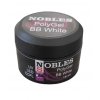 UV/LED POLYGEL BB (Baby Boomer) WHITE  NOBLES 15 ml.