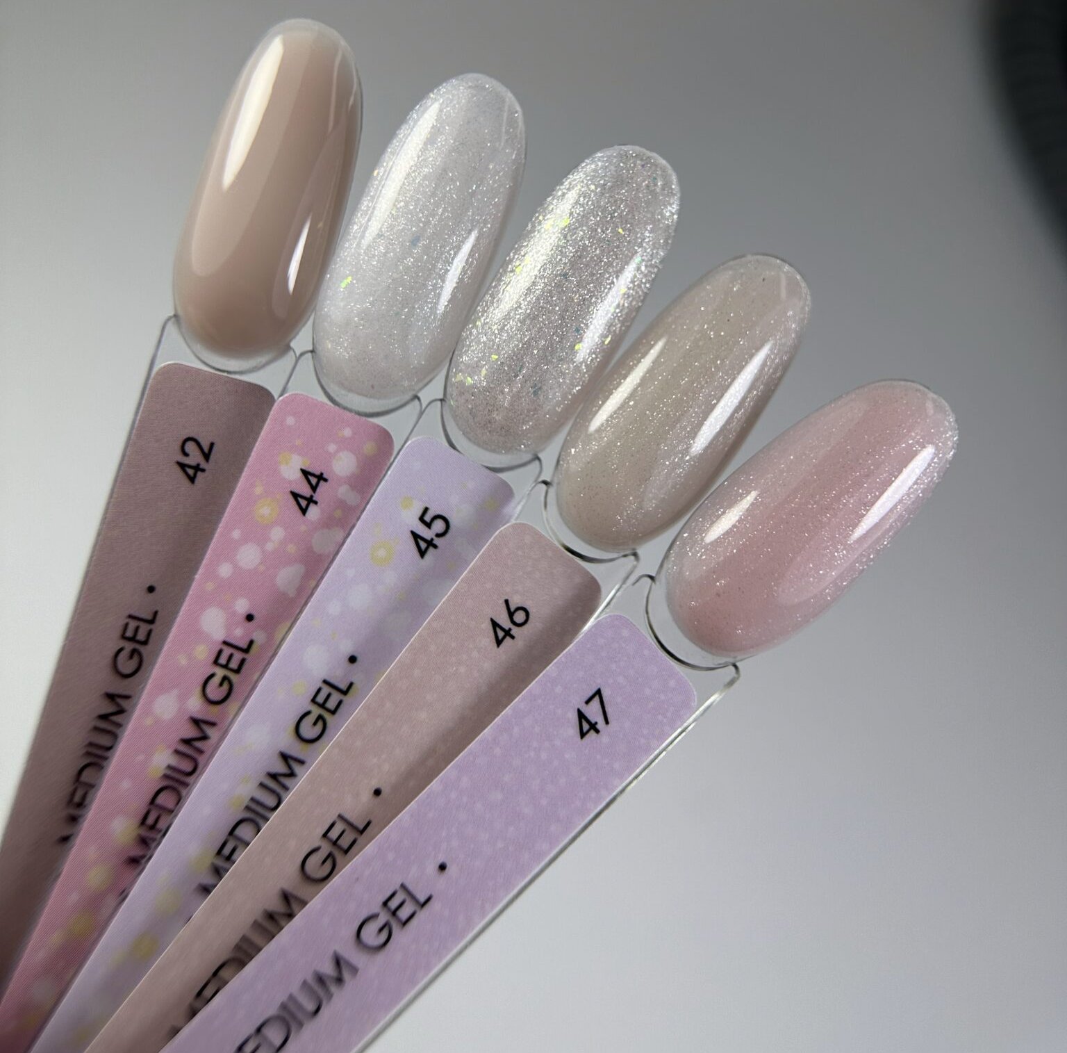 Comparison of DARK Hard Gels