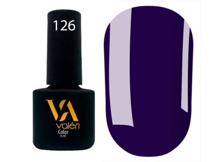 Color Gel Polish VALERI 126, 6 ml