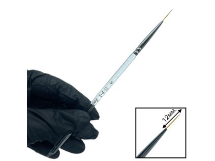 Thin Nail Art Brush by OPI for nail design transparent - 03