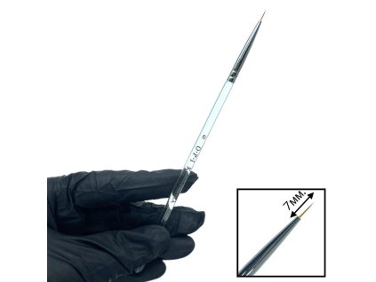 Thin Nail Art Brush by OPI for nail design transparent - 00