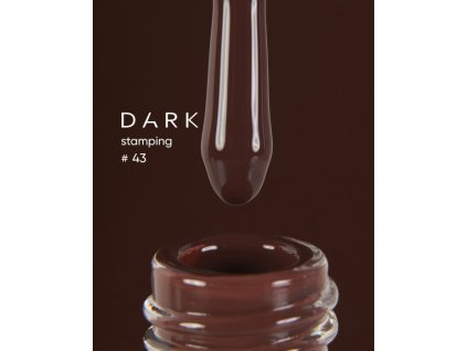 Stamping Polish Dark 43, 8 ml