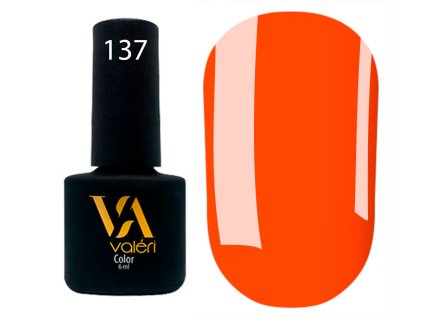 Color Gel Polish VALERI 137, 6 ml