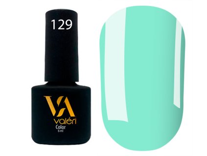 Color Gel Polish VALERI 129, 6 ml