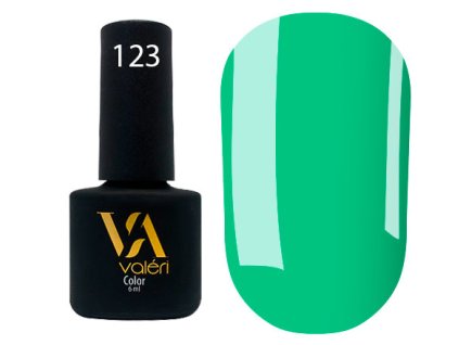Color Gel Polish VALERI 123, 6 ml