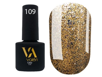 Color Gel Polish VALERI 109, 6 ml