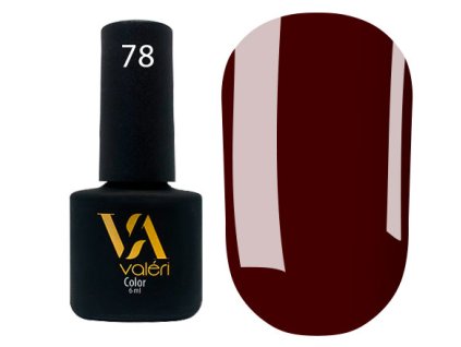 Color Gel Polish VALERI 78, 6 ml