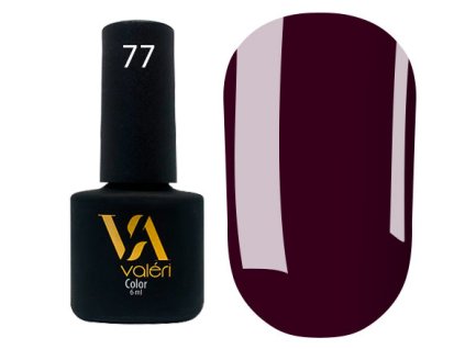 Color Gel Polish VALERI 77, 6 ml