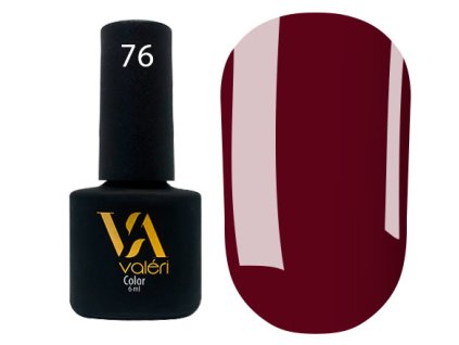 Color Gel Polish VALERI 76, 6 ml