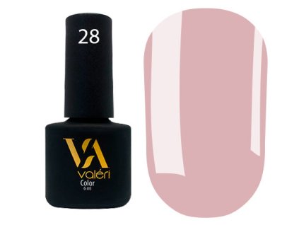 Color Gel Polish VALERI 28, 6 ml