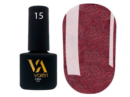 Color Gel Polish VALERI 15, 6 ml