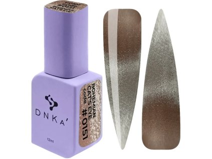 Color Gel Polish "DNKa" Bohemian Cat Eye 151, 12 ml