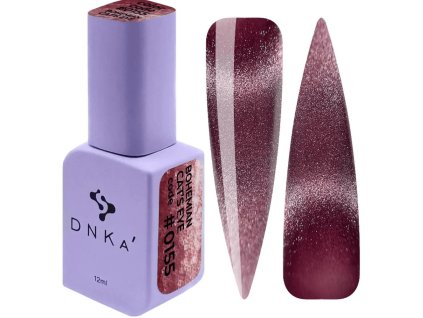 Color Gel Polish "DNKa" Bohemian Cat Eye 155, 12 ml