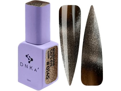 Color Gel Polish "DNKa" Bohemian Cat Eye 145, 12 ml