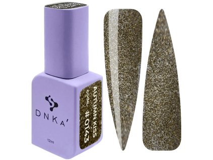 Color Gel Polish "DNKa" Autumn Kiss 143, 12 ml