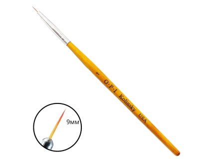 Nail Art Brush by OPI yellow thin - 01