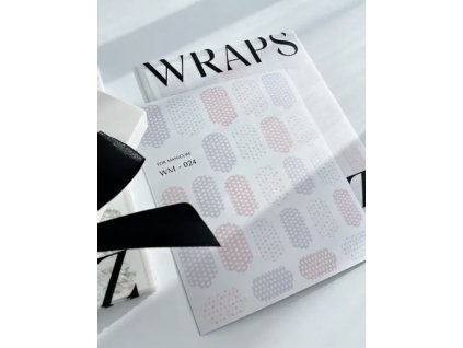 Vodní samolepky Slidiz for manicure Wraps - 24