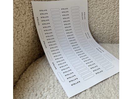 Stickers for the color ring "STELLA'S" (61 pcs)