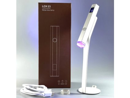 NAILSOFTHEDAY Metal line lamp — a flashlight on a stand