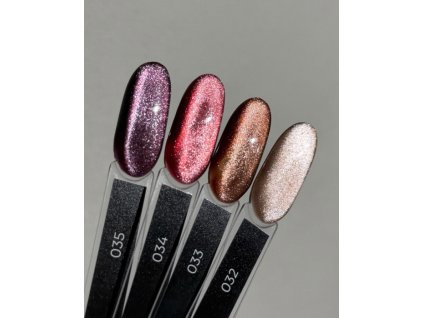 Dark gel polish Cat Eye 32, 6 ml