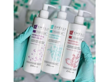 Softening foot cream with urea, algae extract and argan oil Shelly 250 ml