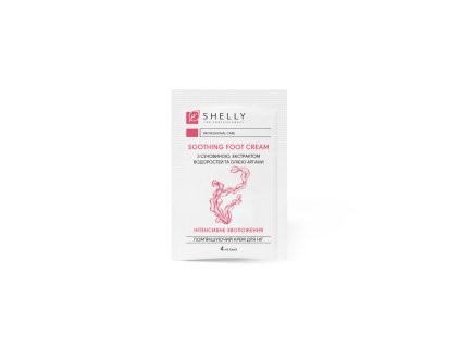 Softening foot cream with urea, algae extract and argan oil Shelly 4 ml
