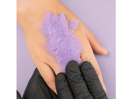 Cream scrub for hands and feet with allantoin, snail extract and shea oil Shelly 350 g