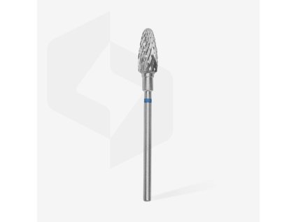 Staleks Carbide Nail Burr, "Corn" Blue, Head Diameter 6 mm / Working Part 14 mm