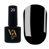 Color Gel Polish VALERI 20, 6 ml black